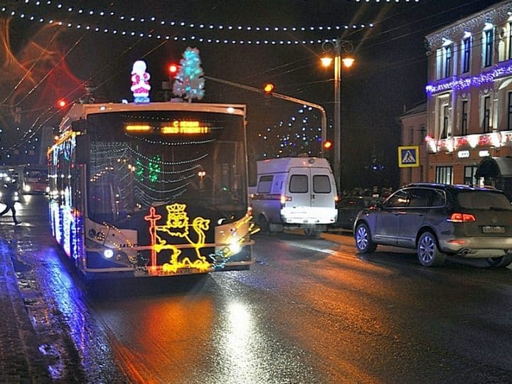 Как будут ездить автобусы во Владимире в новогоднюю ночь
