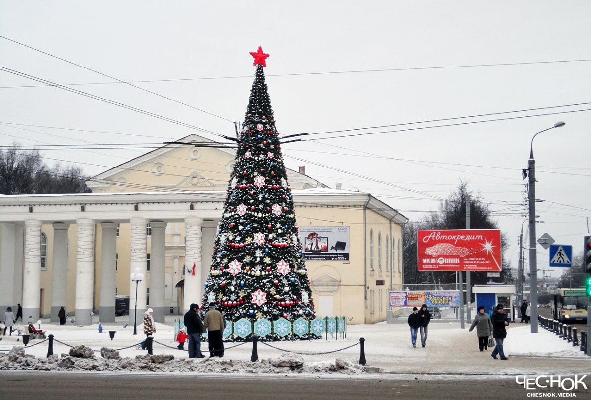 Владимирские светофоры заиграли новогодние песни