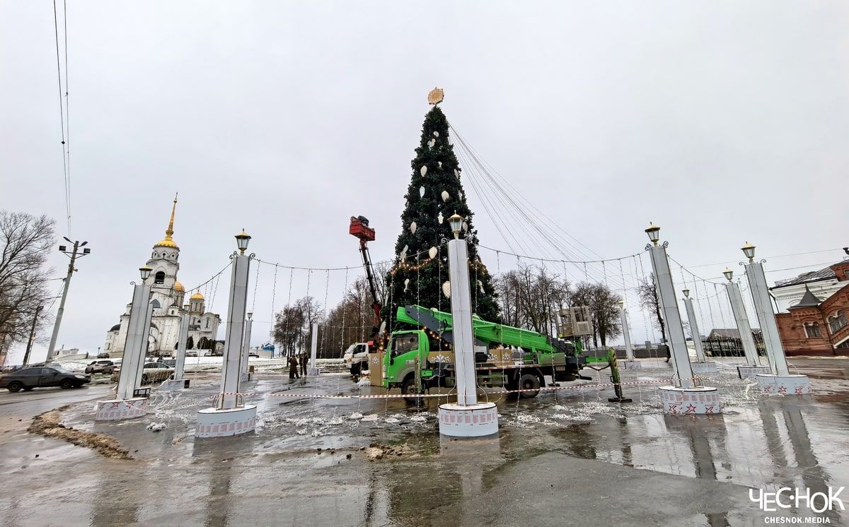 Новый год во Владимире близок к срыву из-за елки