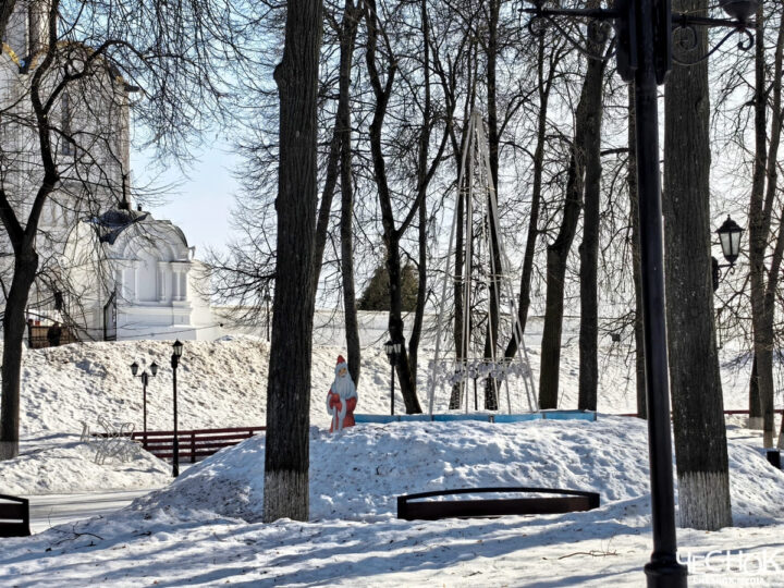 Празднование Нового года во Владимире завершится через неделю