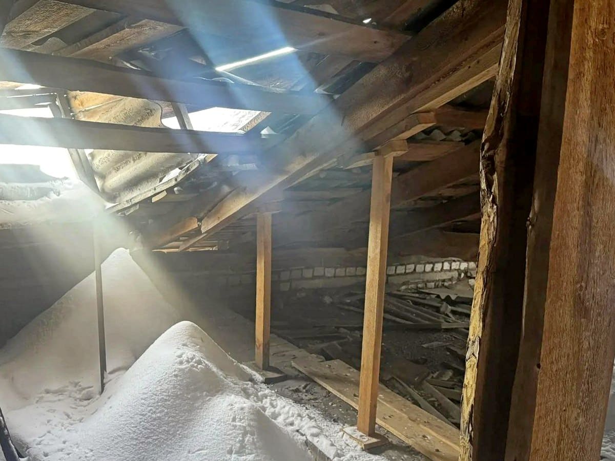 Обрушение Ковров крыша снег