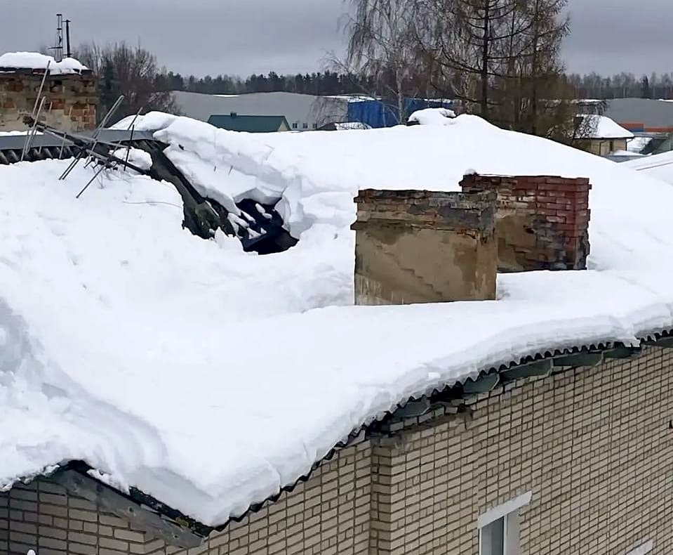 Обрушение крыши Камешково