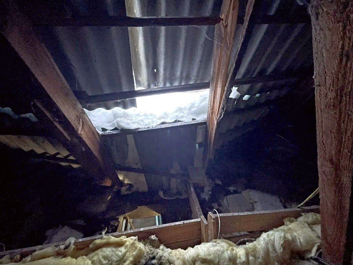 Обрушение крыши лакинск