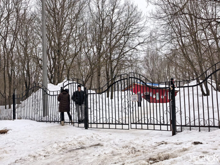 Владимирцам заварили вход в парк «Дружба»