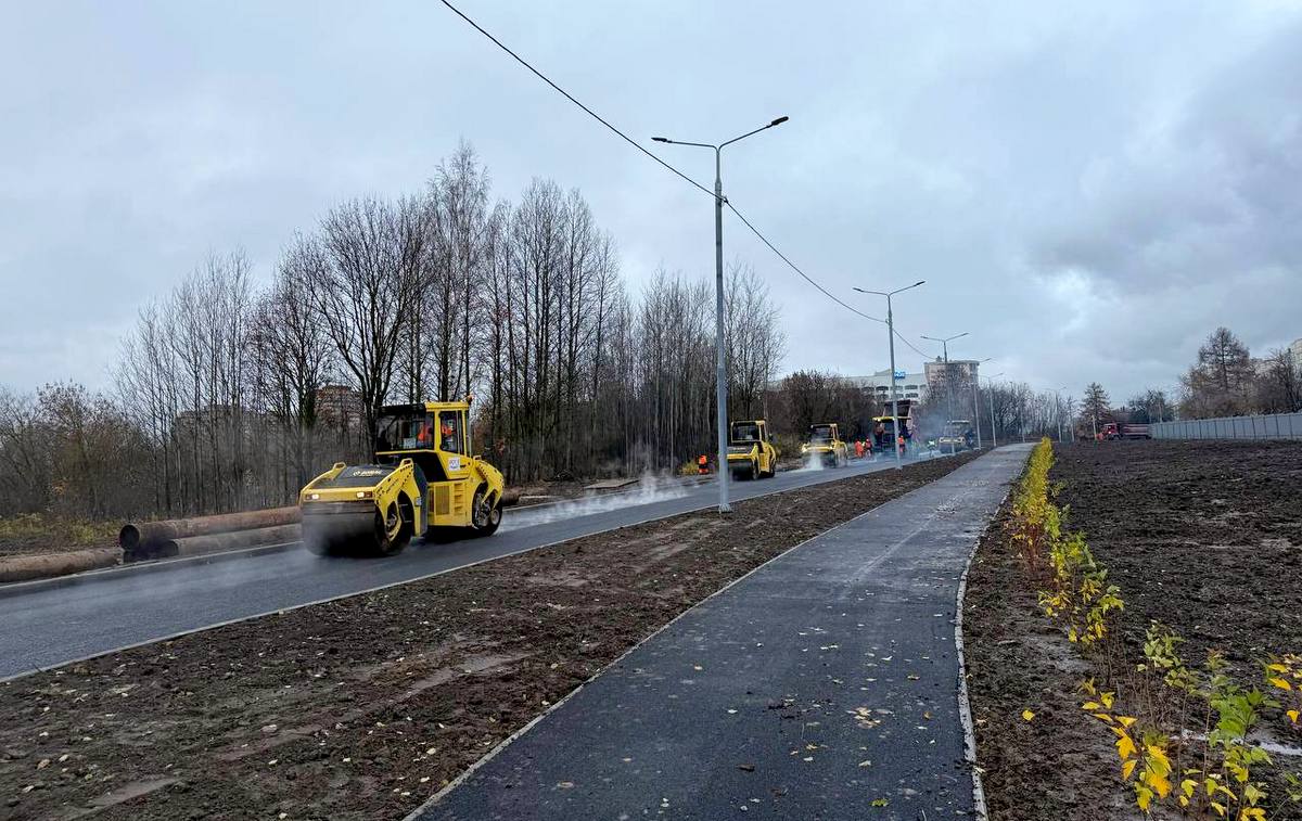 Строительство дублера Октябрьского проспекта завершено