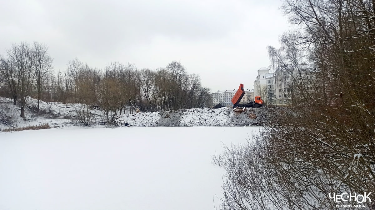 Парк ДТЮ дорога строительство вырубка деревьев 2-min