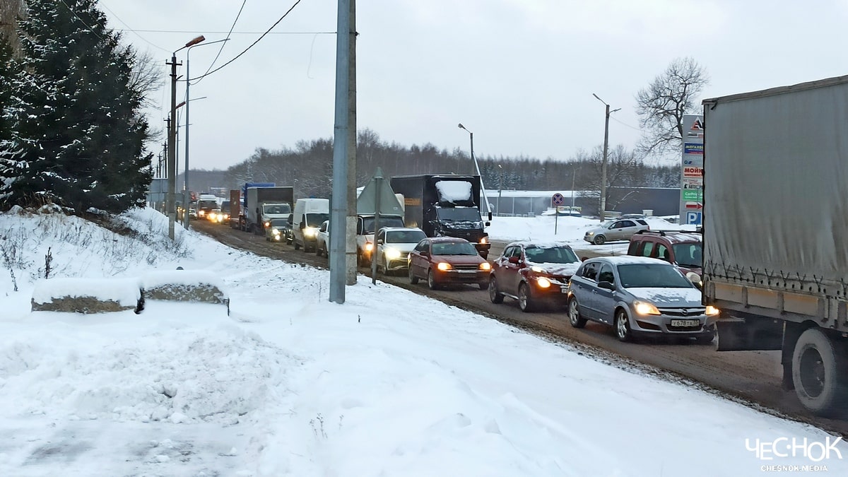 Пекинка трасса М-7 пробка авто 2-min