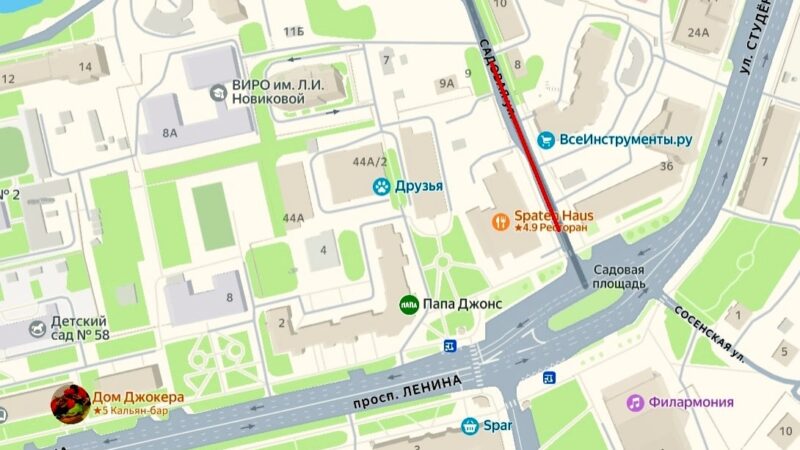 Во Владимире на выходные перекроют улицу Садовую