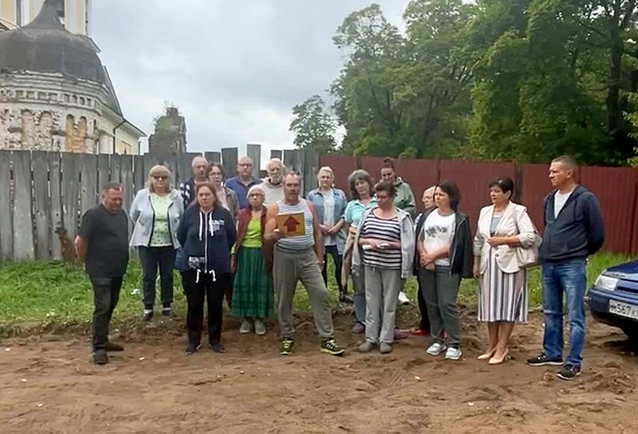 Деревни Петушинского района протестуют против строительства объездной