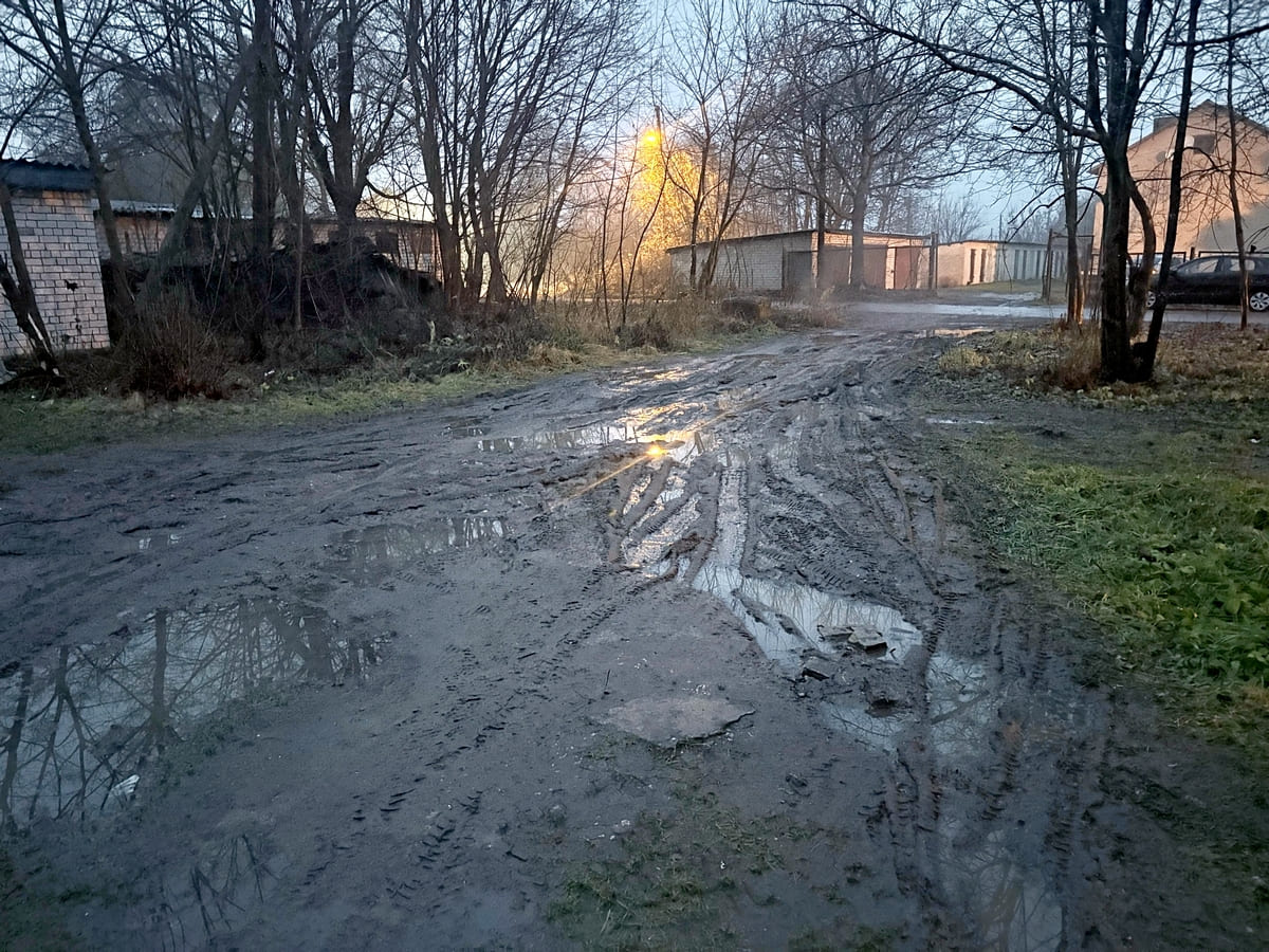 Петушки двор Профсоюзная грязь 2