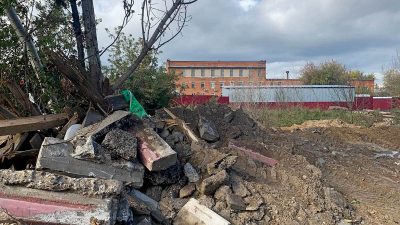 Владимир зарастает свалками строительных отходов