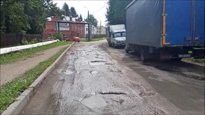 Центральную улицу в Пиганово отремонтируют к августу