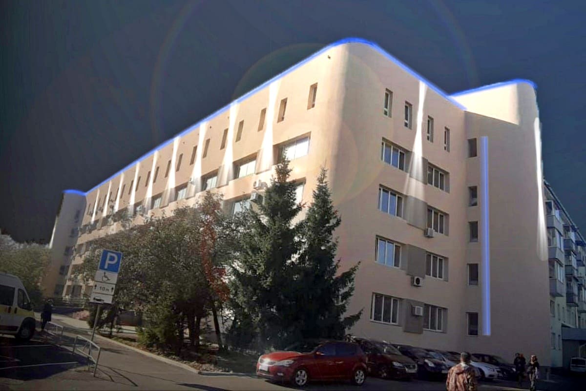 Здание министерства соцзащиты подсветят за 5 млн рублей