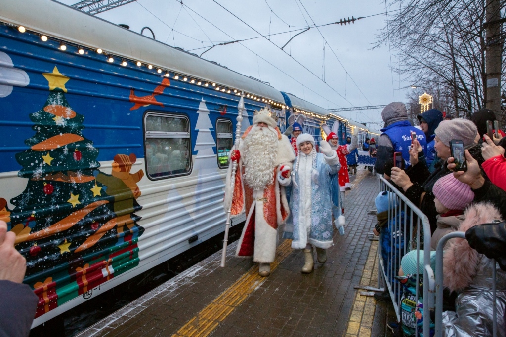 Билеты на поезд Деда Мороза в Коврове разлетелись за минуты