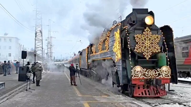 Во Владимирскую область прибыл поезд Деда Мороза