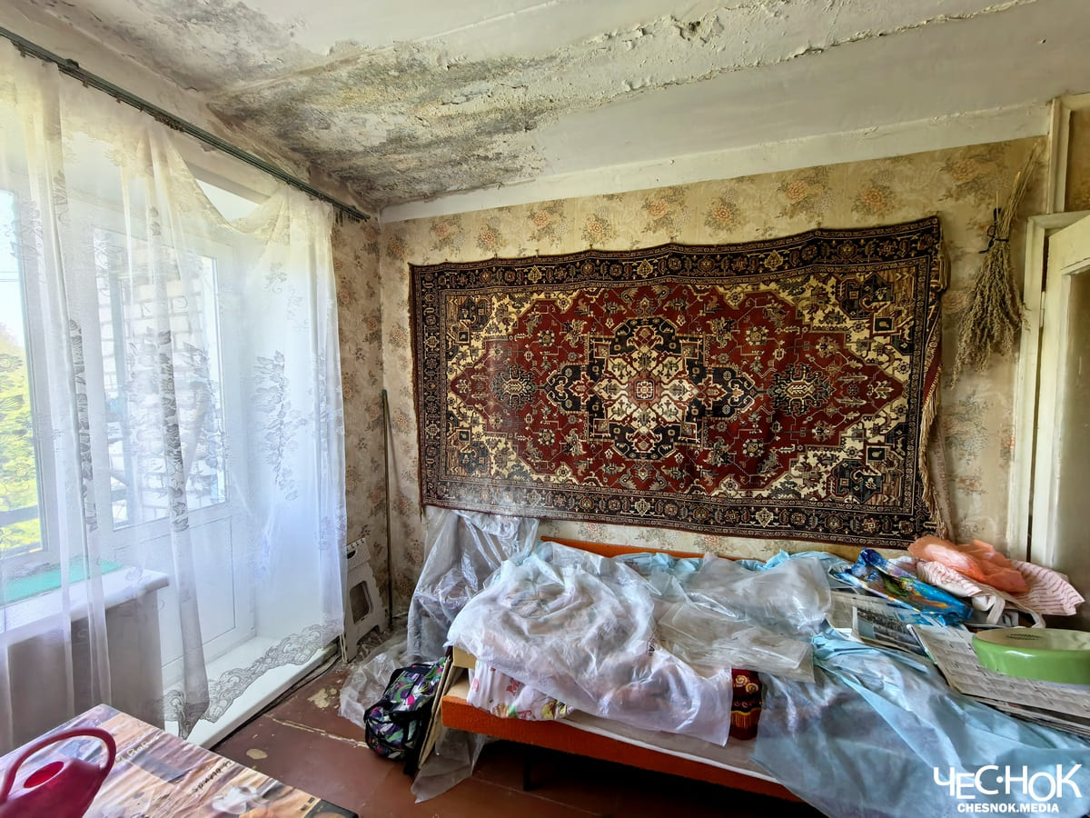 Поселок Труд петушинский протечка крыши 2