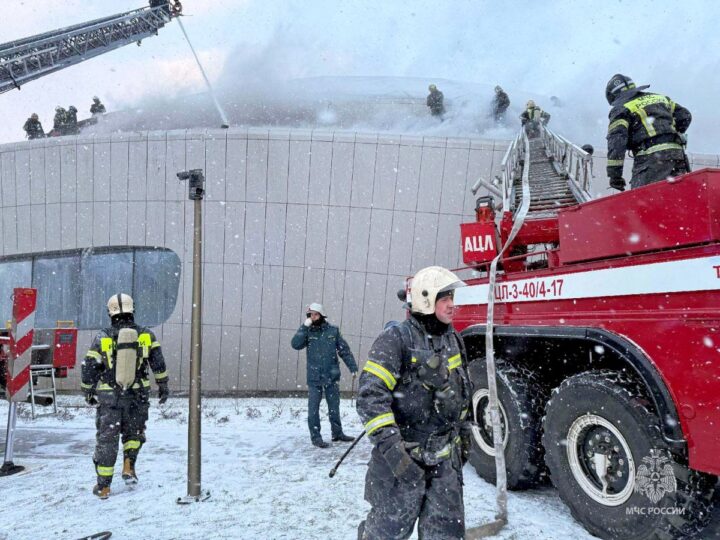 В Суздале снова загорелся аквапарк