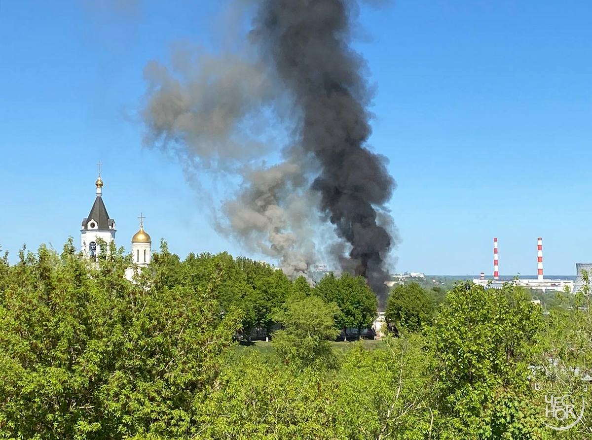 Пожар монастырь