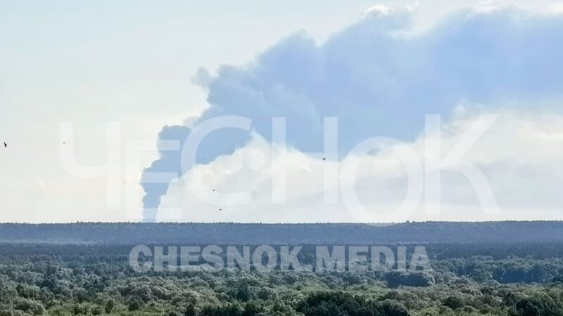 Украинские дроны вызвали пожары в двух районах области
