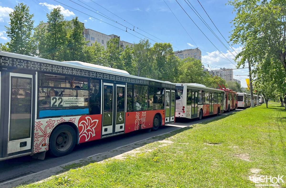 Пробка автобусы 3