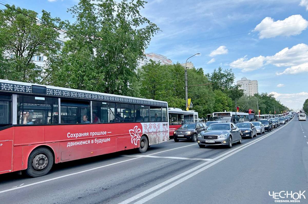 Пробка автобусы 3