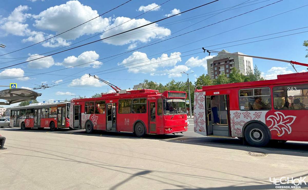 Пробка автобусы 3