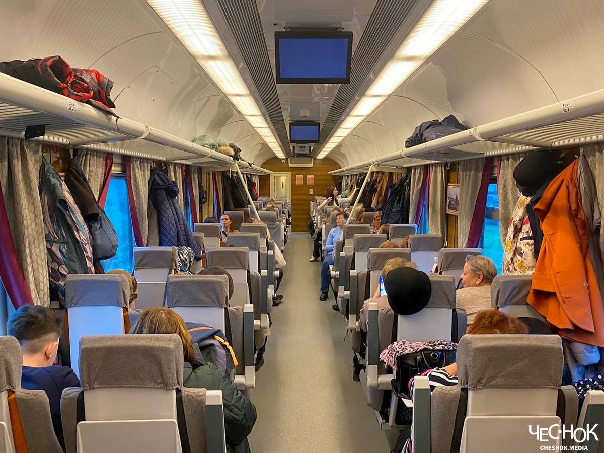 Ретро-поезд РЖД туризм