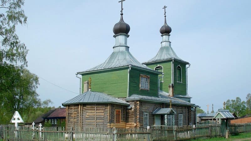 В Вязниковском районе сгорел храм старообрядцев