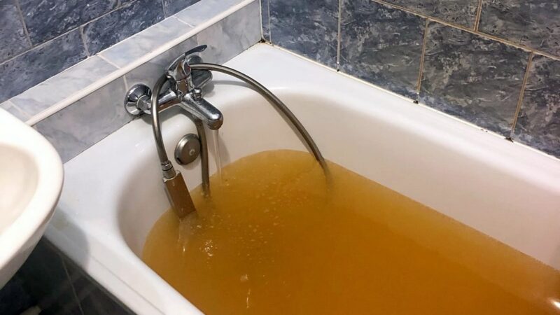 Поселок в Петушинском районе страдает от плохой воды