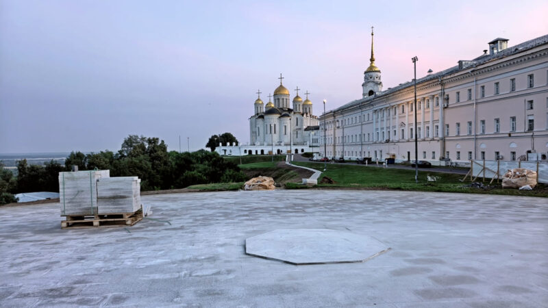 Памятник Андрею Боголюбскому не установили в срок