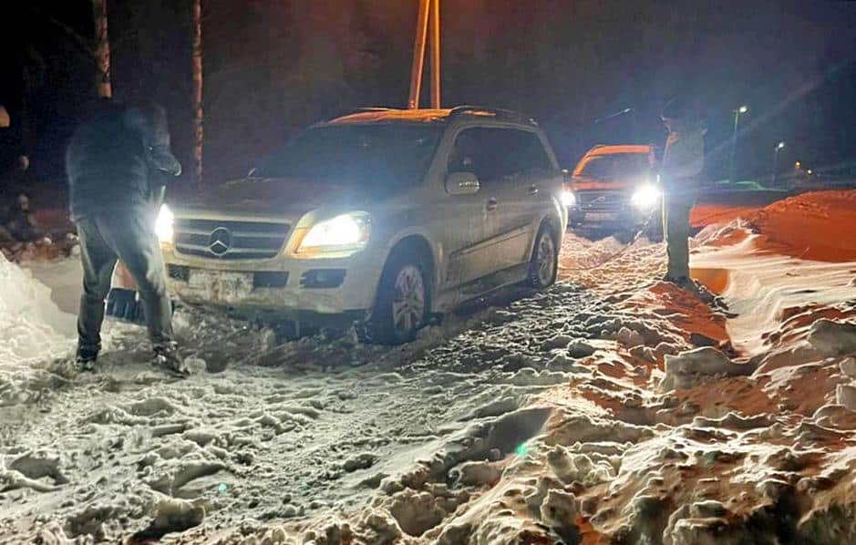 Снег Горицы авто