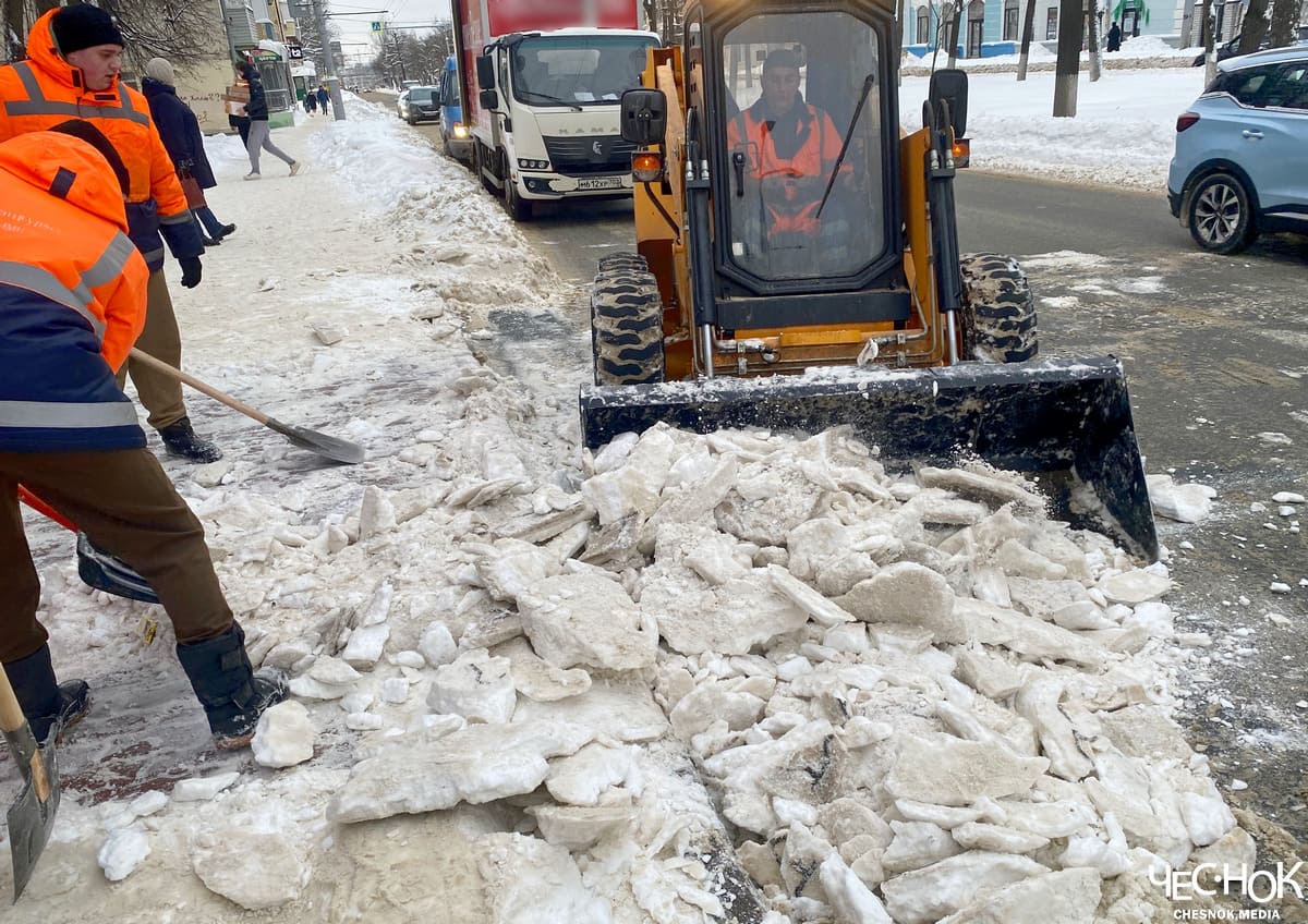 Снег уборка 2