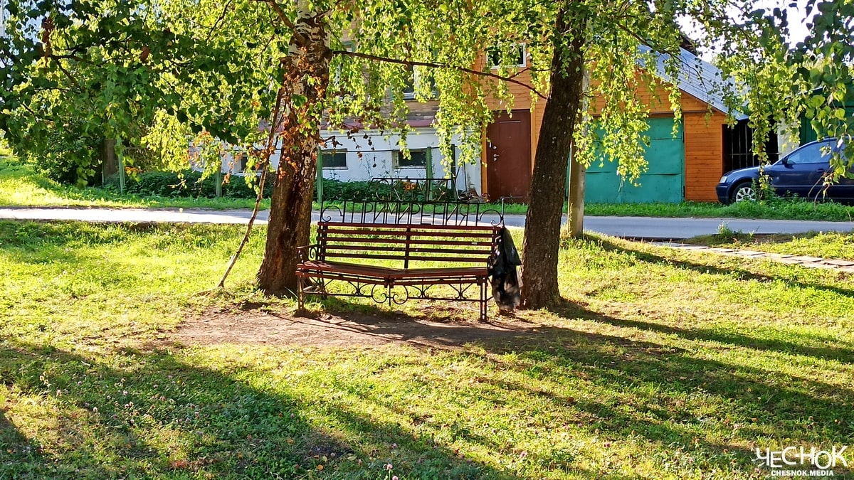 Сновицы скамейка