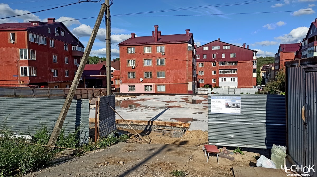 Сновицы строительство магазина