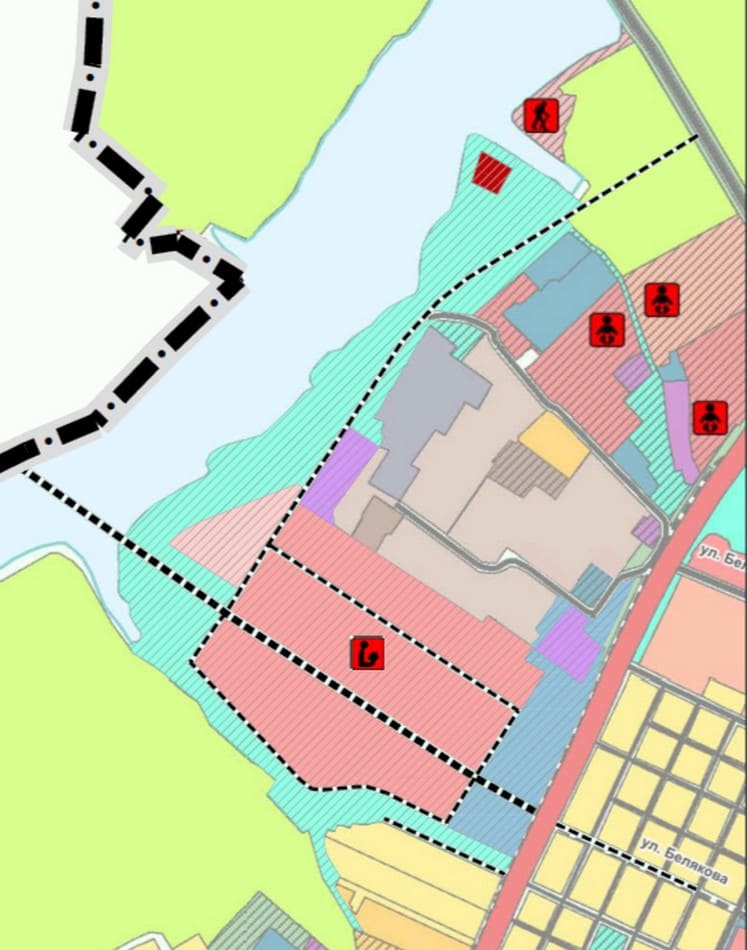 Содышка мост генплан