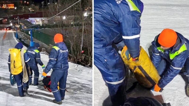 На горнолыжном склоне Владимира пришлось спасать сноубордиста