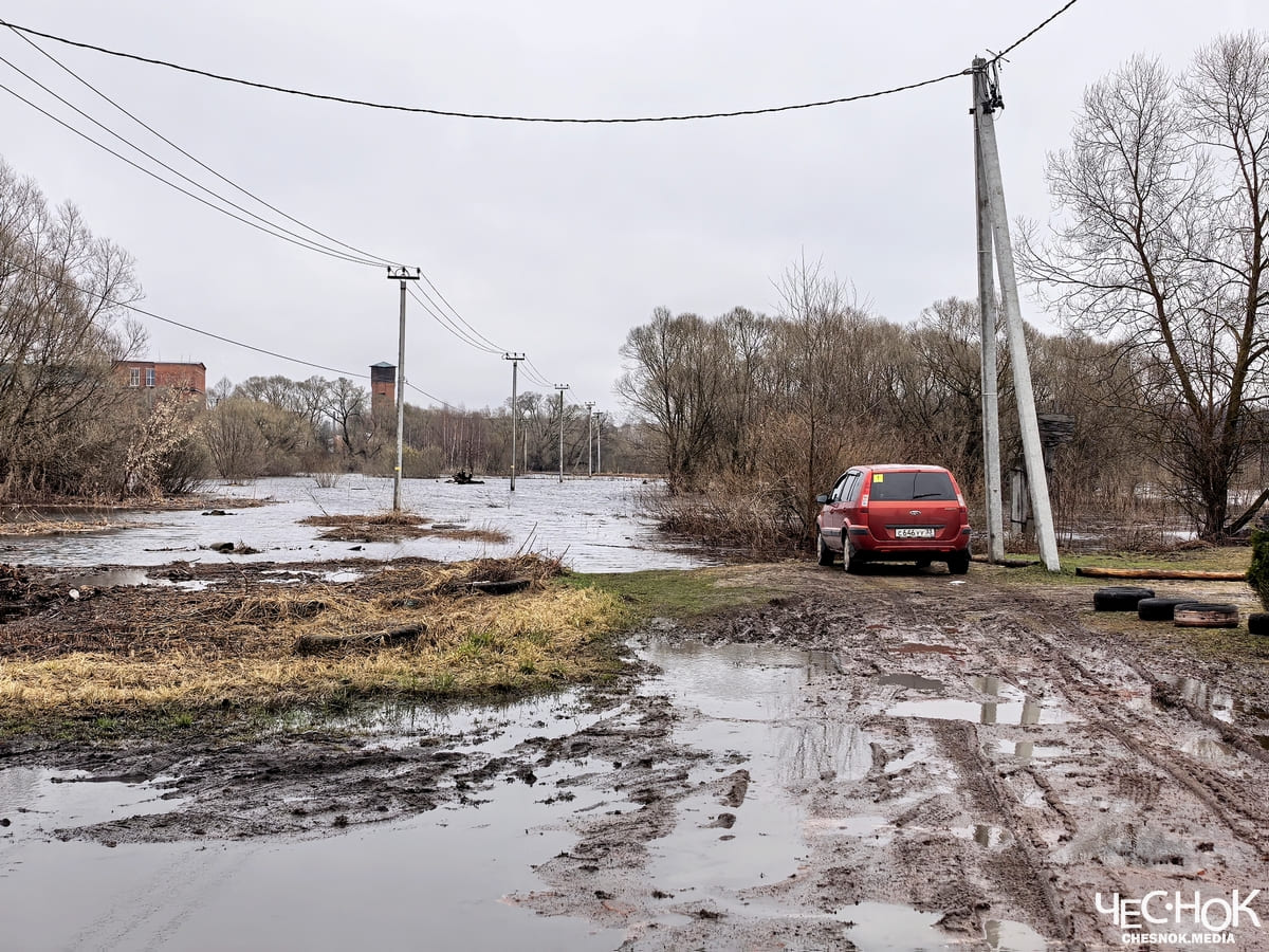 Судогда лужи половодье паводок