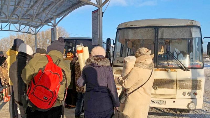 В Суздаль запустили экспресс-автобусы. Но только в одну сторону