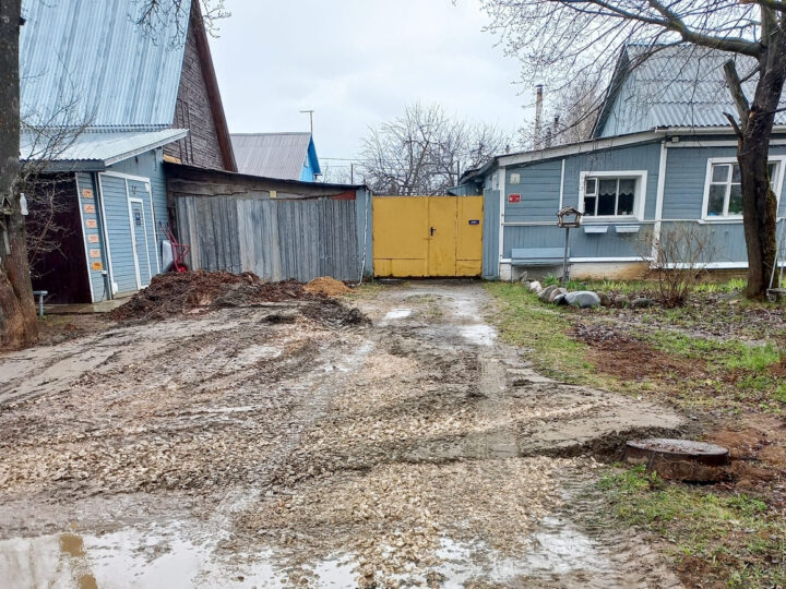 После репортажа «Чеснока» к дому ветерана войны сделали дорогу