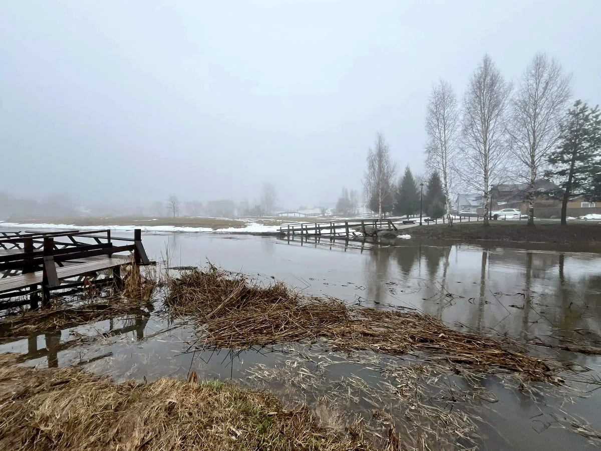 Суздаль мост паводок 2