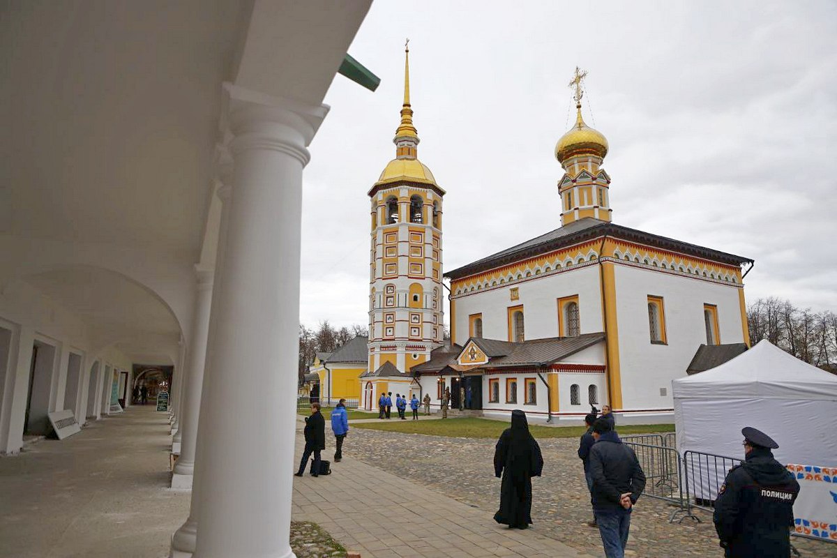 Суздаль освещение храма РПЦ церковь 4