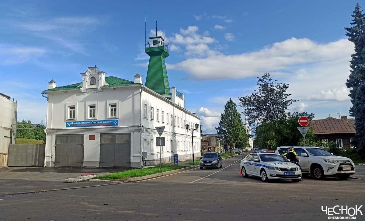 Суздаль пожарное депо ДПС улица Лебедева
