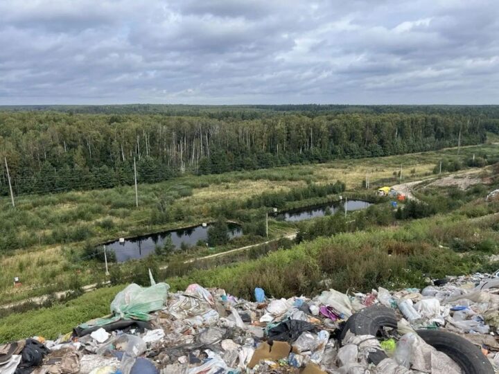 Мусорный полигон «Хартии» отравляет природу и не платит за это