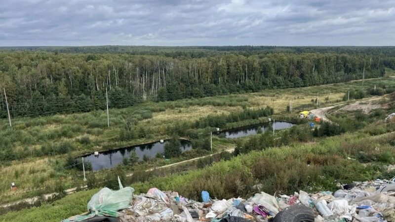 Мусорный полигон «Хартии» отравляет природу и не платит за это