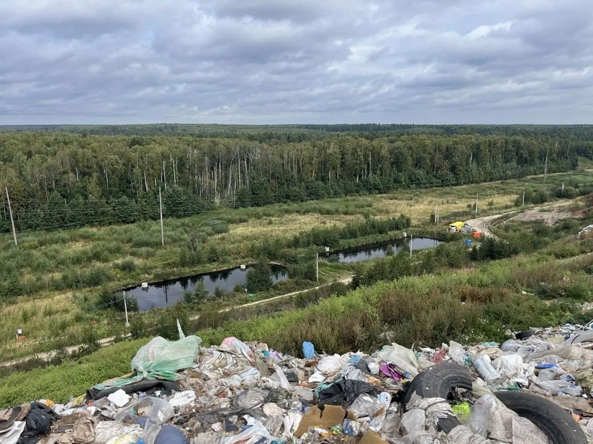 Мусорный полигон «Хартии» отравляет природу и не платит за это