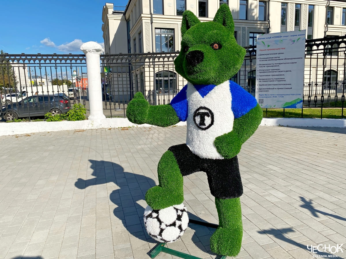 Топиарная фигура волка 2