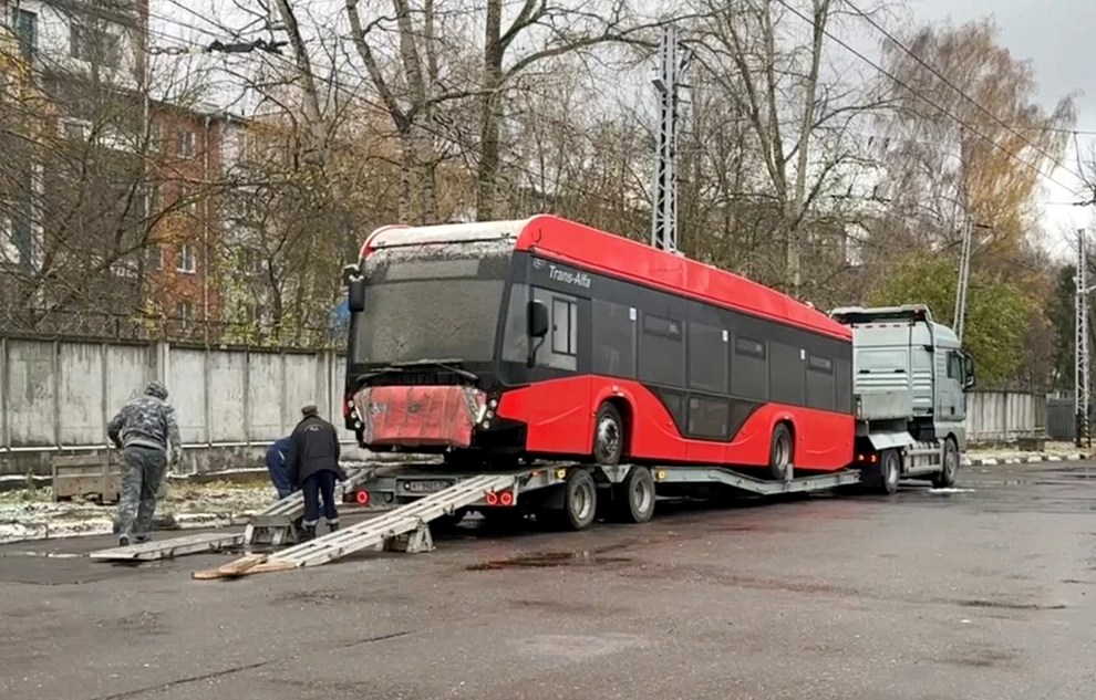 «Владимирпассажиртранс» приобрел новый троллейбус