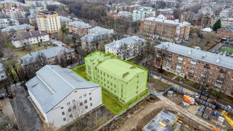 Недостроенный корпус ВЮИ продают за 40 млн рублей