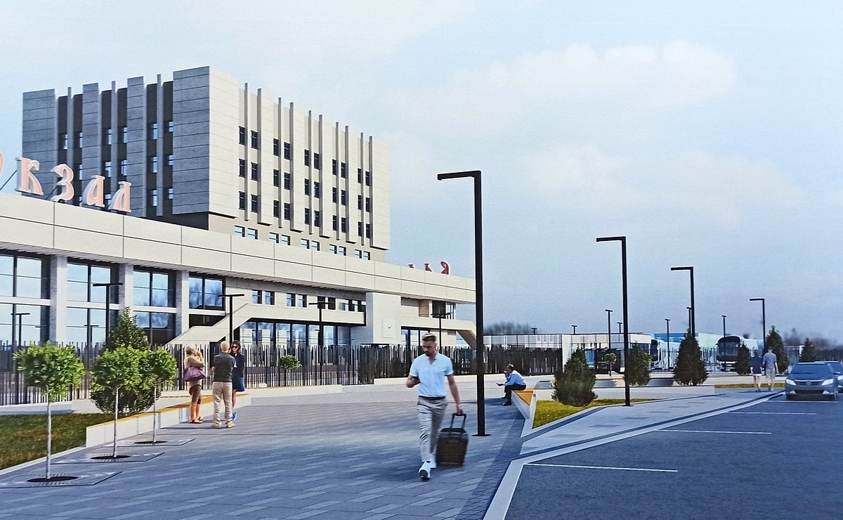 Авдеев хочет соединить пешеходной зоной вокзал с центром