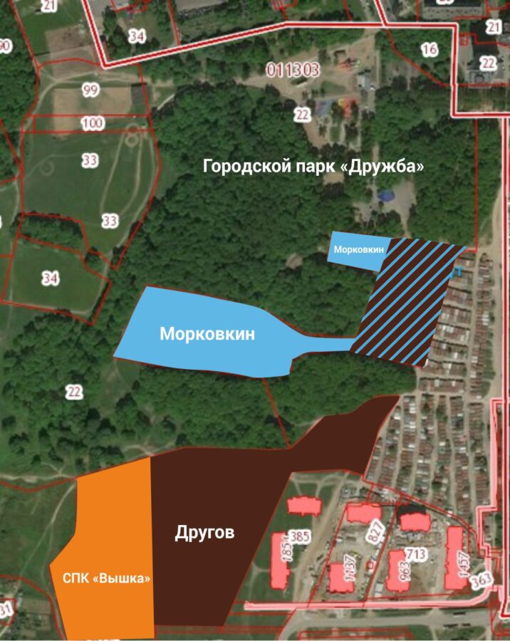 Застройка лугопарк дружба собственники 2